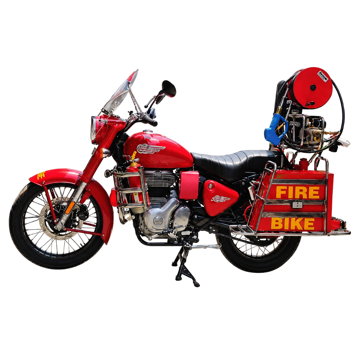 Bike Fire Fighting System