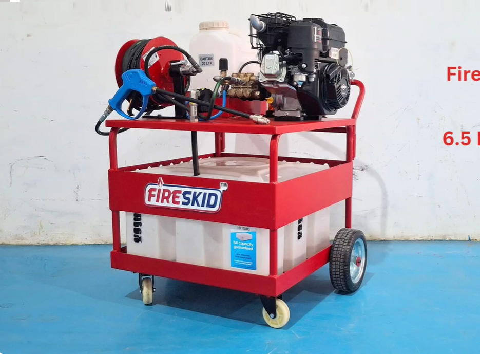 Fire Fighting System 8 LPM @ 120 BAR l Fireskid