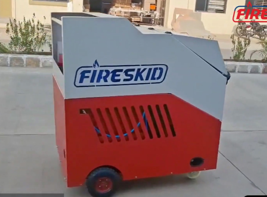UHPS Portable Fire Fighting System 40 LPM @ 100 BAR | Fireskid