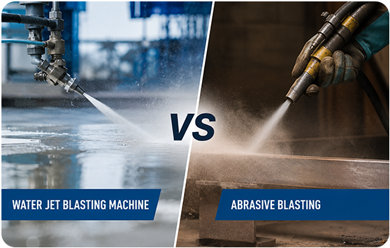 Water Jet Blasting Machine vs Abrasive Blasting: Which is Better?